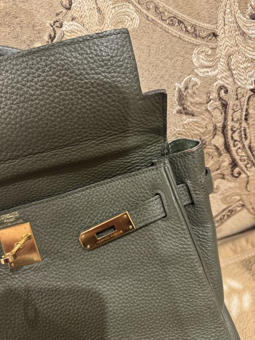 Сумка телячья бу