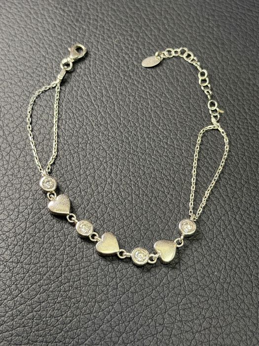 Сребърна гривна 925 silver чисто нова grivna