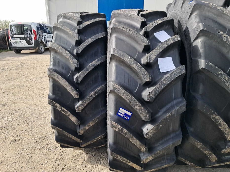 Anvelope noi 520/70R34 CEAT RADIALE cauciucuri tractor spate John Deere New Holland Case IH Fendt Massey Ferguson Deutz-Fahr Claas Kubota Valtra Steyr
