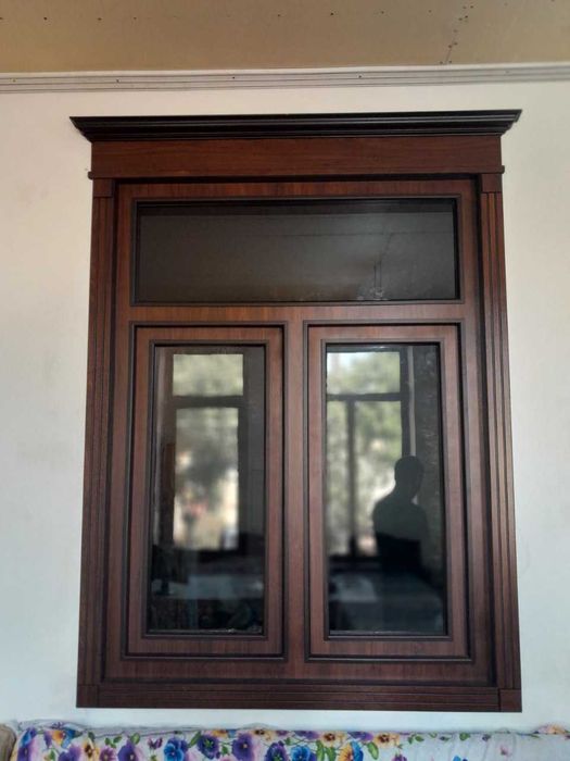 MDF, Шпон va yog'ochdan yasalgan eshik va romlar