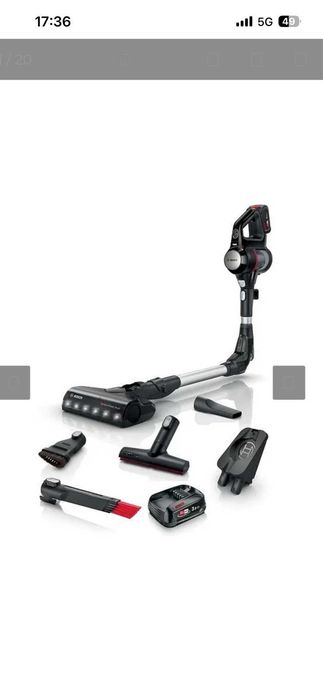 Вертикална прахосмукачка Bosch BCS711EXT Unlimited 7