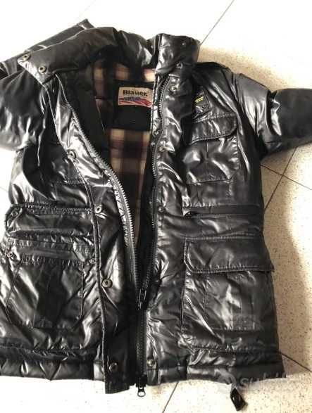 Jacheta geaca 50 L de lux Blauer USA umplutura puf si pene negru