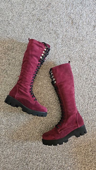Bocanci înalți punk rock goth 35
