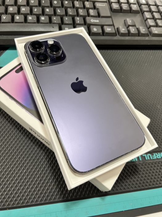 iPhone 14 Pro Max 128GB Purple 10/10 11 12 13 15 Plus Samsung