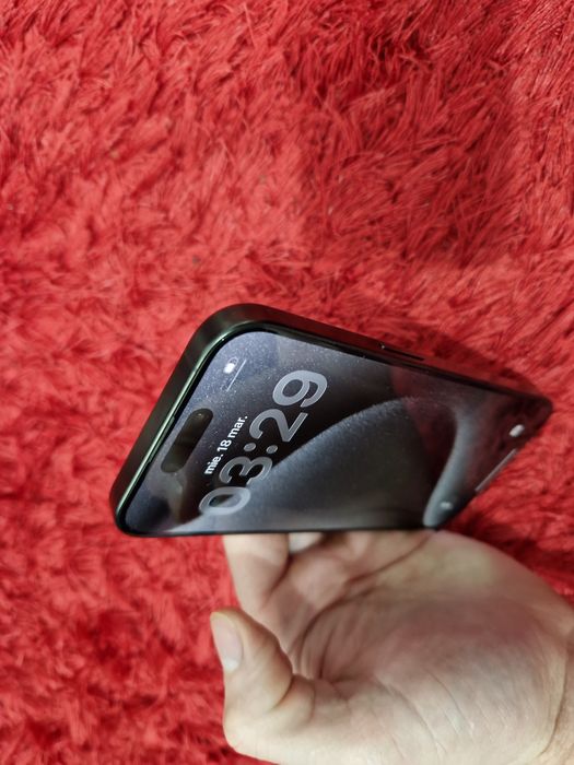 -Iphone 15Pro, ca Nou, 128Gb, 8Ram, Bat:90%- 569 cicluri incarcare, Bl