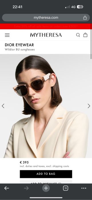 Sunglasses DIOR очила
