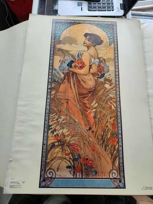 Плакати на известни картини на alfons mucha