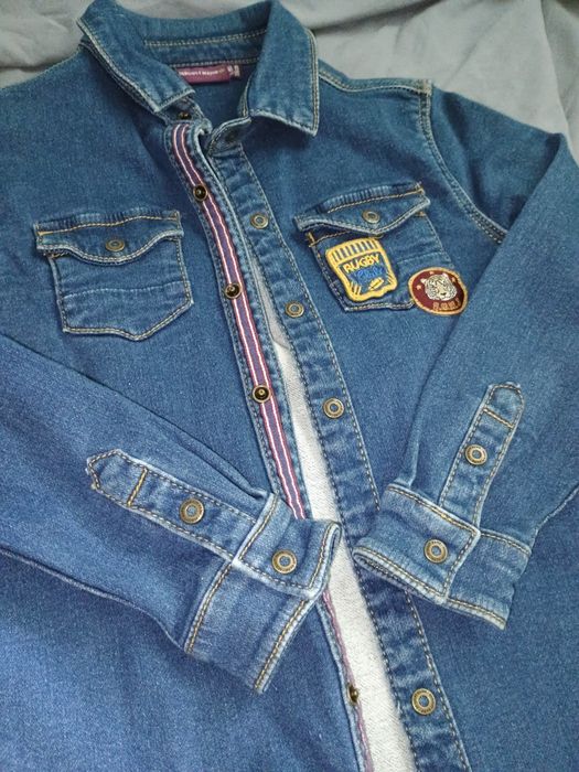 Дънкова риза за момче