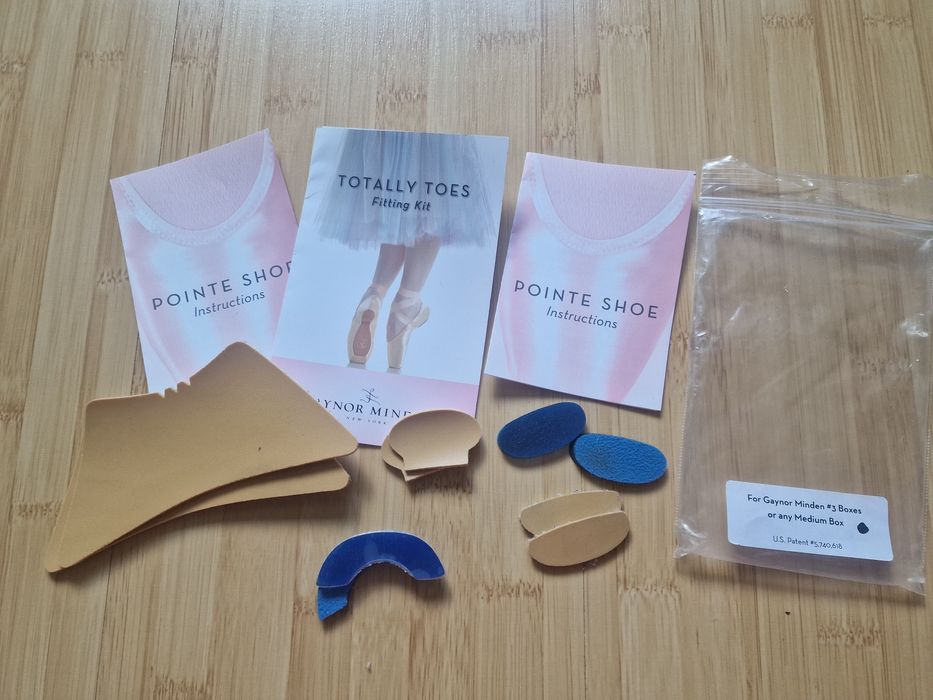 Totally toes fitting kit- Gaynor Minden/ kit pentru poante