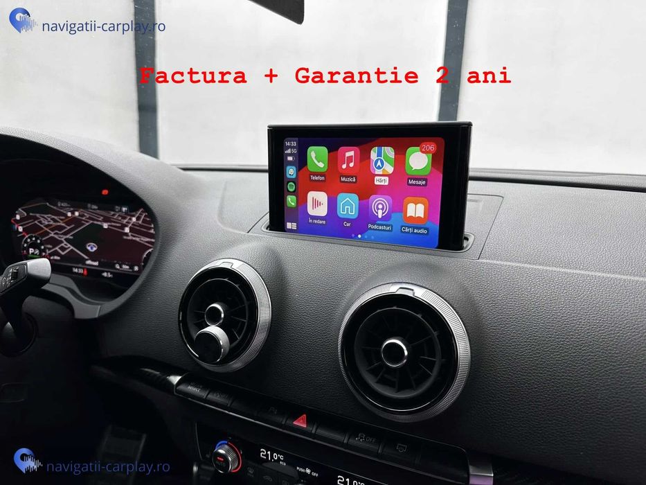 Apple Carplay & Android Auto Audi A3, A4, A5, A6, A7, A8, Q3, Q5