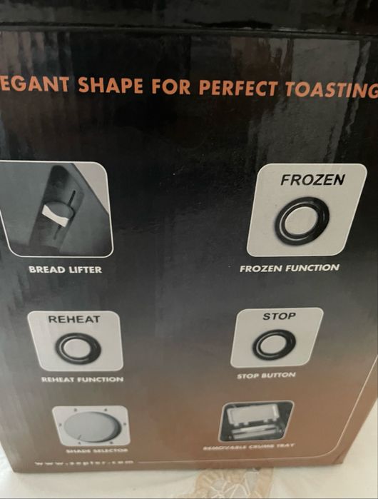 Prajitor pâine Zepter nou, in ambalaj