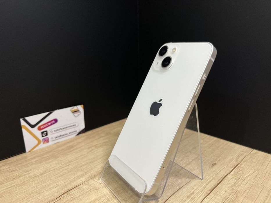 iPhone 13 128Gb Starlight Second-Hand 3 ani garanție, Telefoane Mures