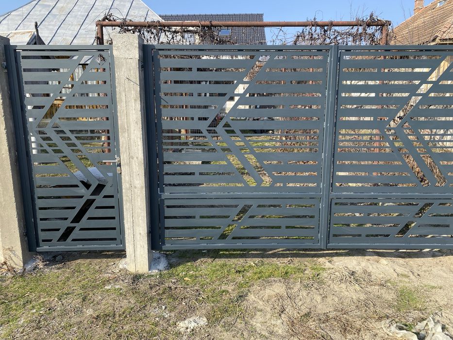 Porti garduri metalice craiova dolj romania