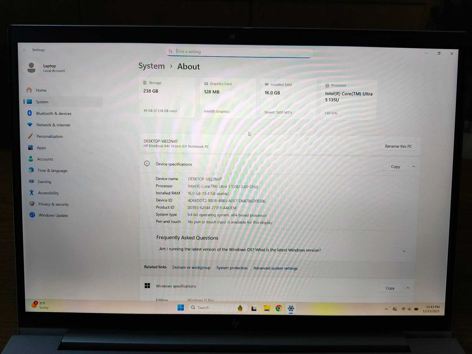 HP EliteBook 840 G11