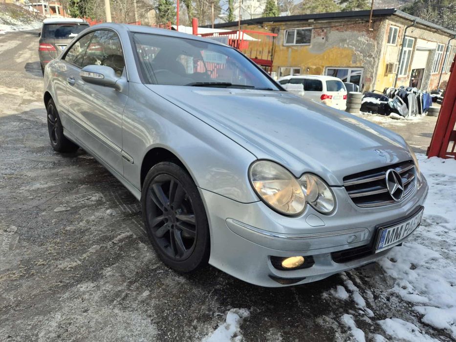 Mercedes CLK200Kompressor 163кс Face черен таван автоматик НА ЧАСТИ!