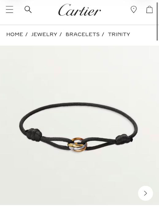 Cartier trinity браслет