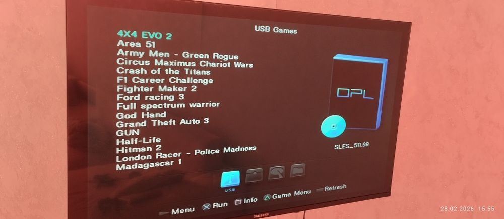 Игры Playstation 2 + FMCB