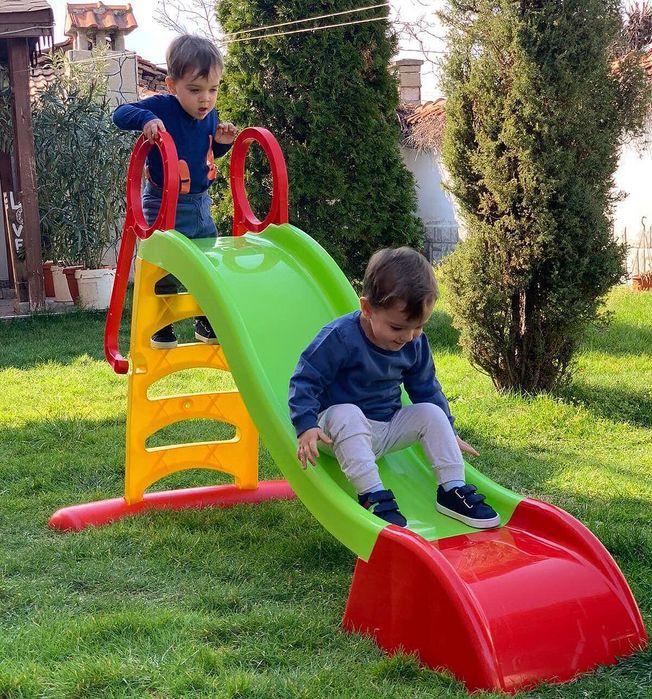 Детска пързалка 180см 12199 зелен