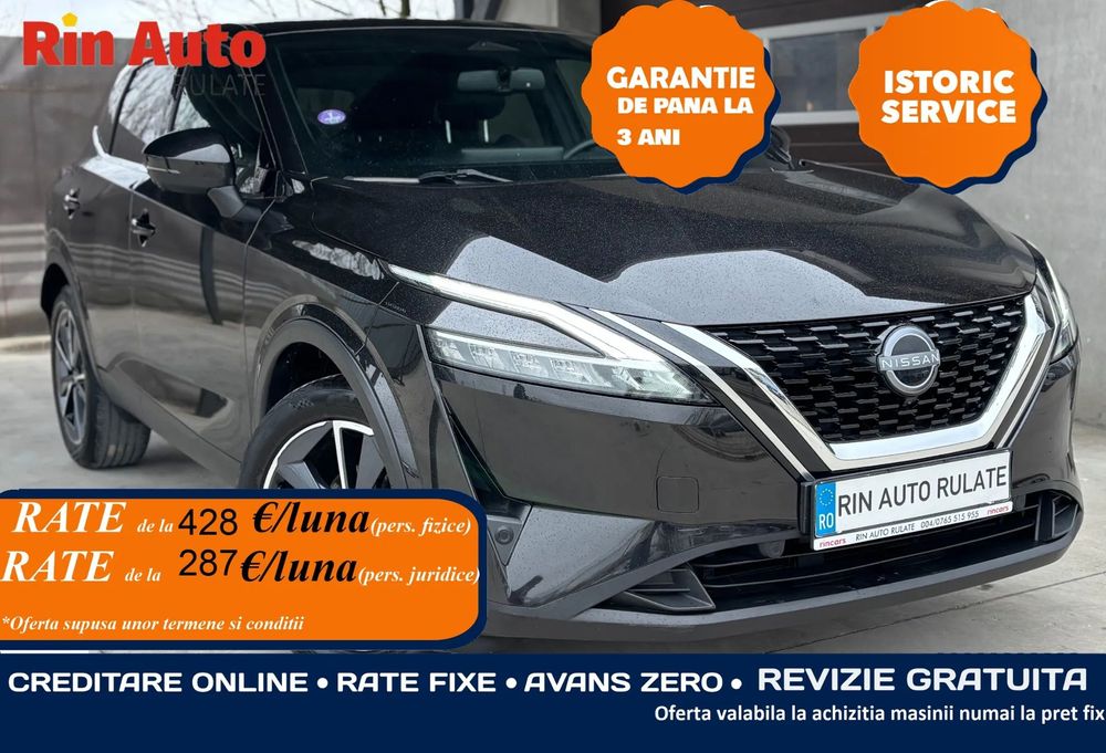 Nissan Qashqai Garantie - TVA 21% - Posibilitate vanzare si in RATE Credit Leasing