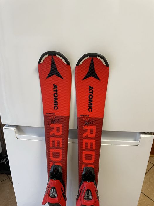 Schiuri copii 100 cm  atomic cu clapari  set ski