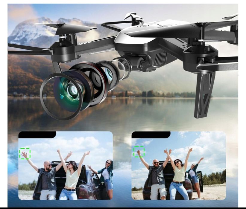Drona WipKviey T6 Detective Quadcopter camera 1080 HD