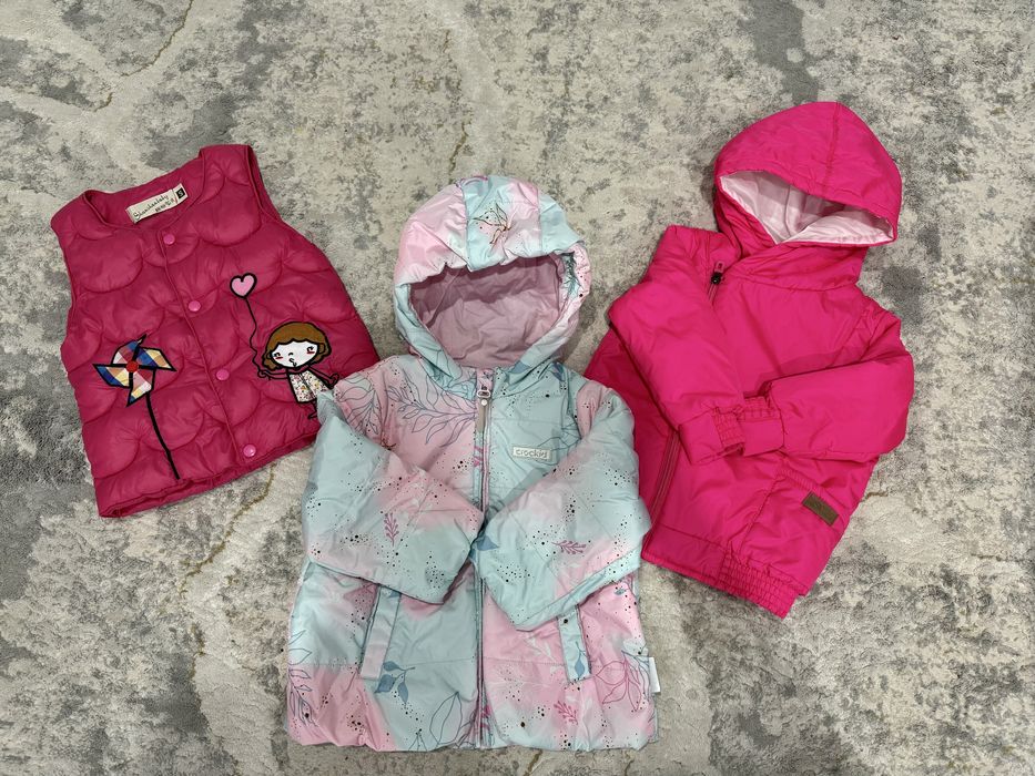Куртки на девочку