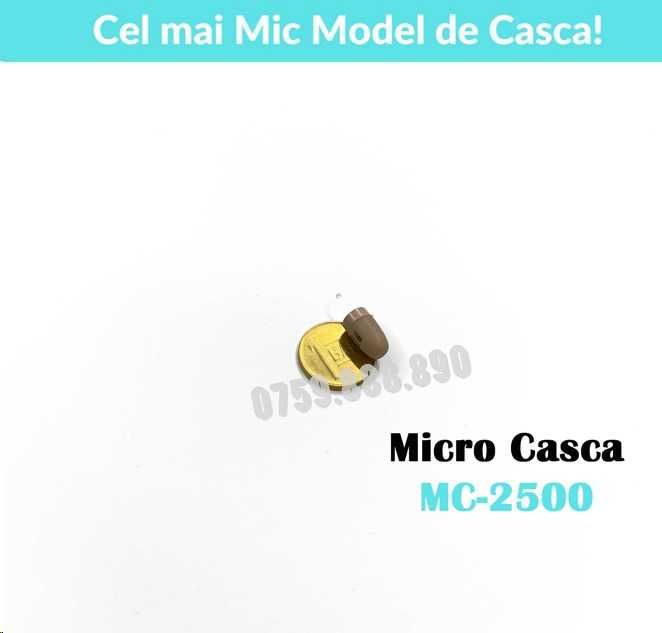 Card GSM cu micro Casca Mc3500 8xCasti Microvibratii BONUS 3xBaterii 3