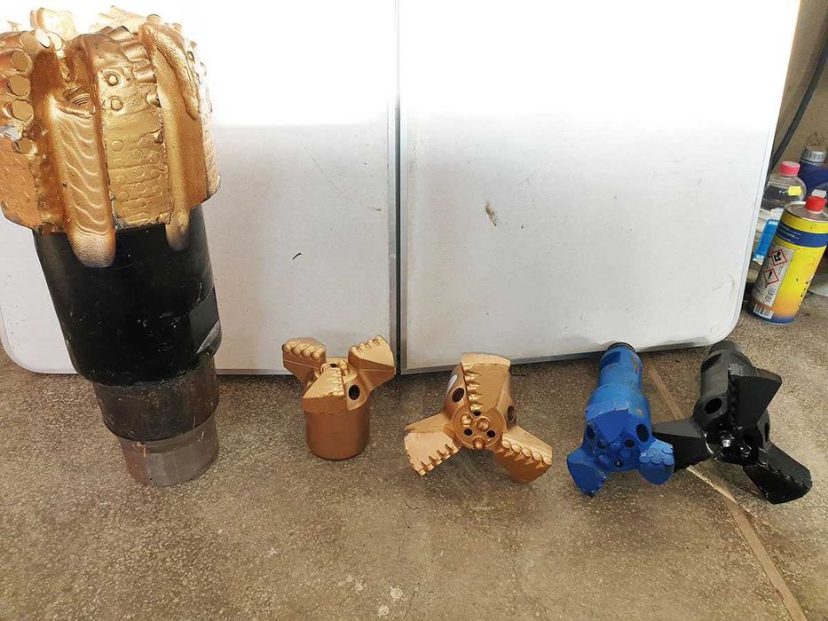 Нова диамантeна сондажна глава за сонда за вода ф153мм /за скали/PDC