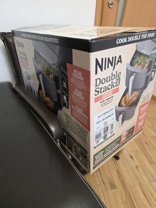 Friteuza cu aer cald airfryer ninja double stack xl