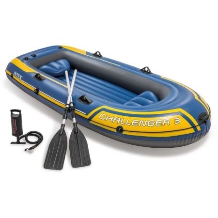 Barca Intex challenger 3 cu vasle si pompa