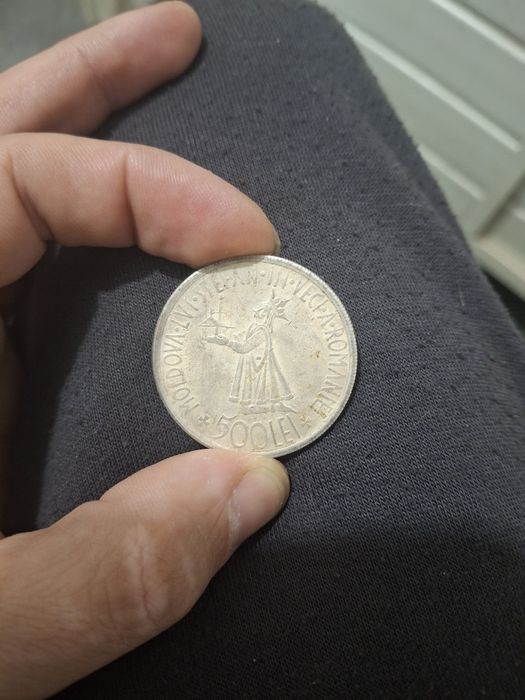Monede replica 5lei, 100000lei si 500 lei