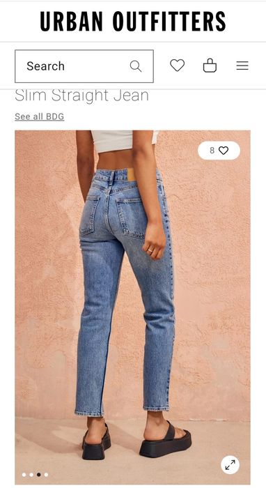 Чисто нови дънки BDG в размер XXS