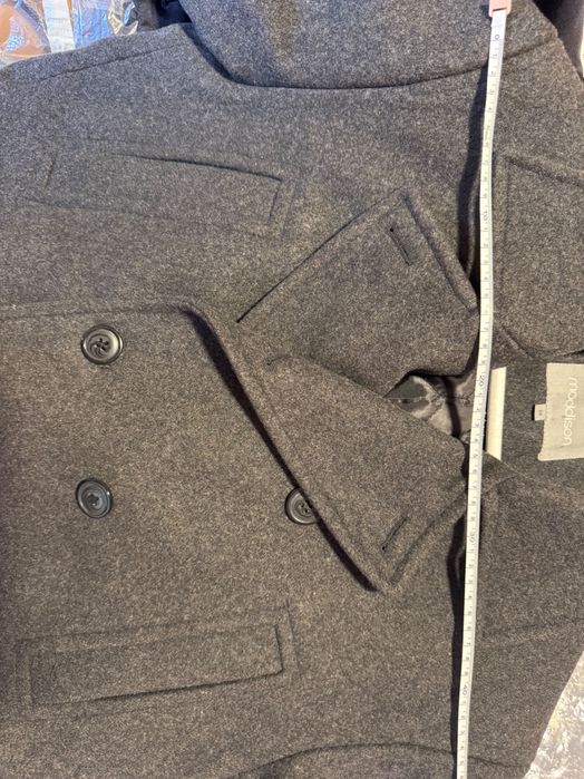 Palton barbat,gri,elegantMaddison, croi clasic – mărime L (etichetă M)