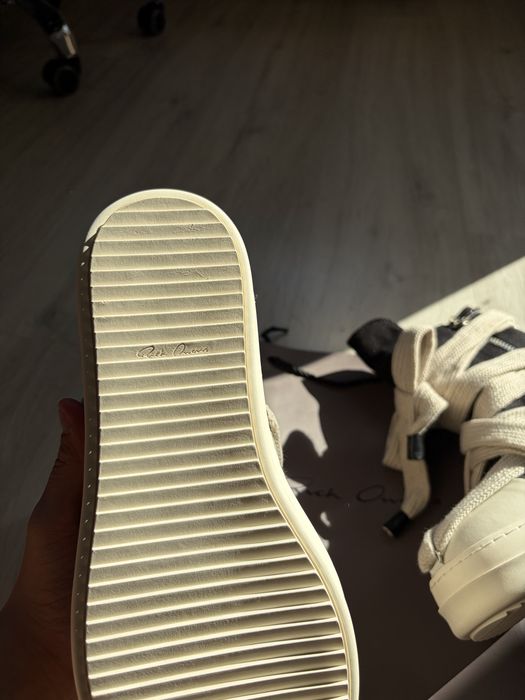 Rick Owens ramones hexagram jumbo laces