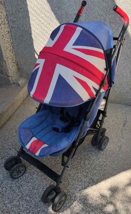 Детска лятна количка MINI by Easywalker Buggy +Union Jack Vintage