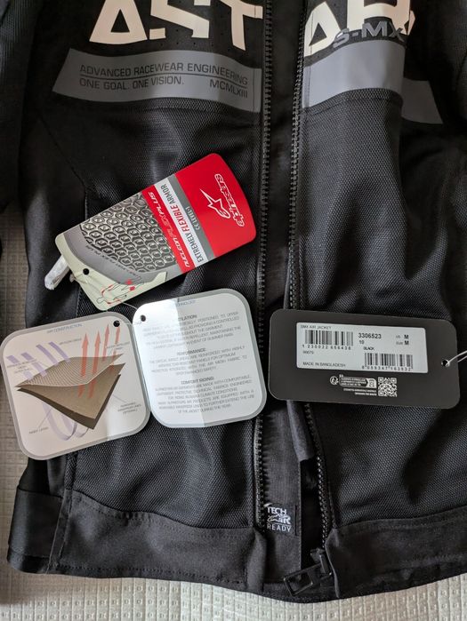 Alpinestars SMX Air Jacket Black, размер M