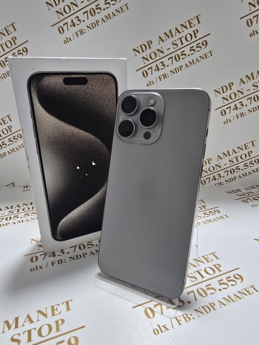 NDP Amanet Buzoieni 16 Margeanului Iphone 15 Pro Max ( 47425)