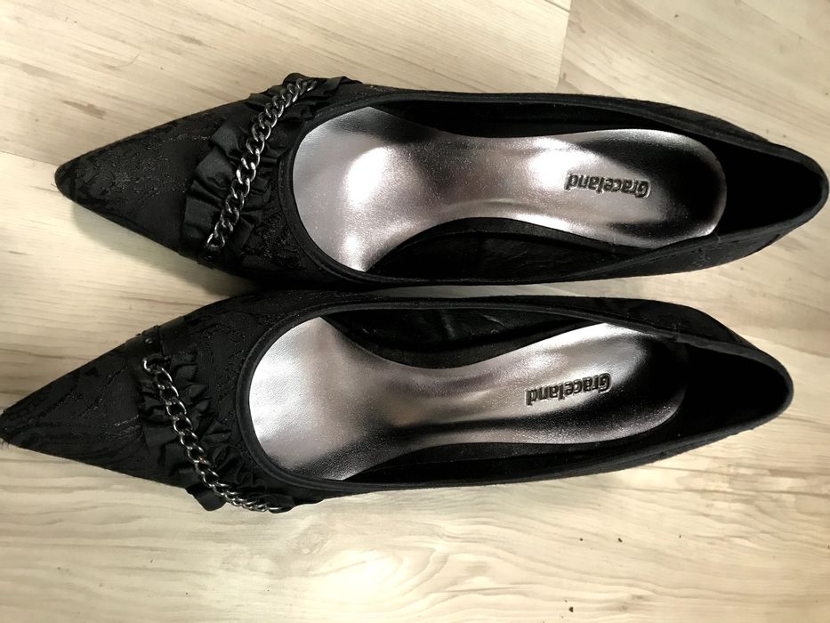 Дамски обувки с ток, р.38