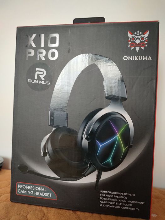 Căști x10 pro onikuma că noi nici o zgârietură