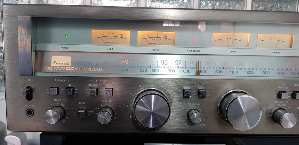 Sansui G 701 amplificator vintage colectie amplituner receiver stereo