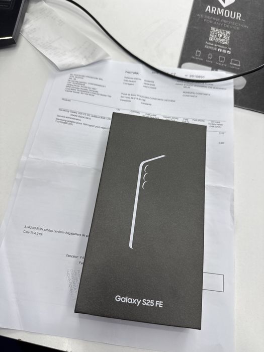Samsung S25 FE 128Gb Nou Sigilat cu Factura si Garantie 2 Ani