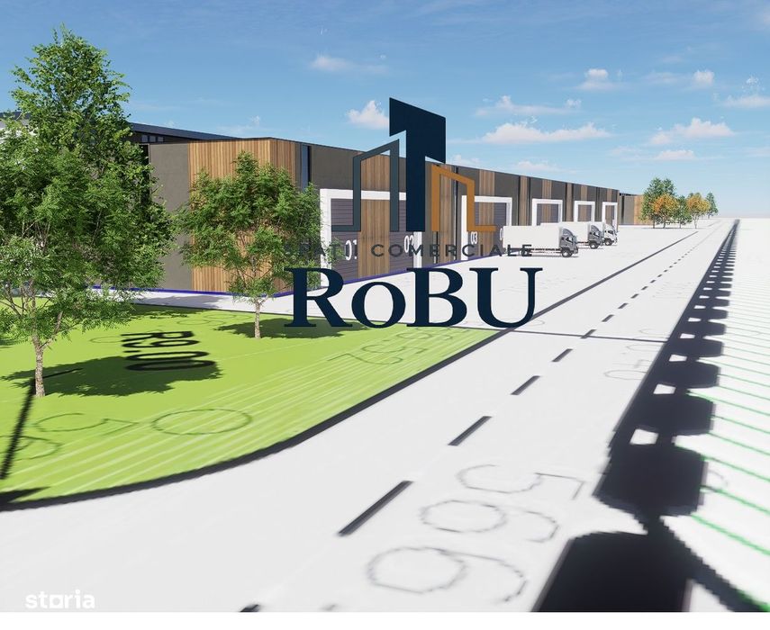 Teren cu PUZ  FRONT 70MP Cristian # RoBU Spatii Comerciale