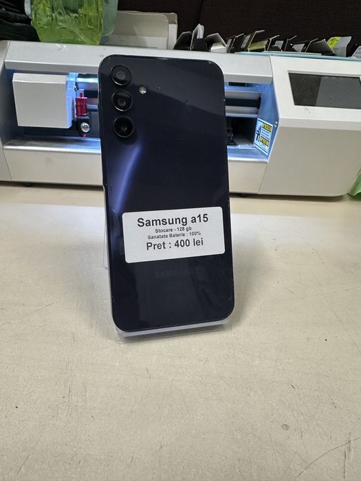 Samsung a15 / 128 gb / folie sticla cadou