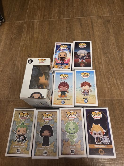 Funko  anime,marvel , series and chase pops