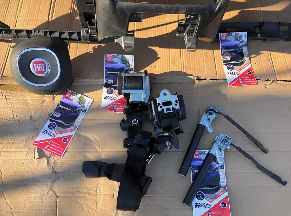 Fiat 500X airbag volan - pasager - set centuri de siguranta - plansa