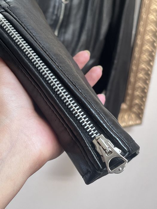 Just For Luck, Italy, premium, jachetă biker, neagră, 100% piele