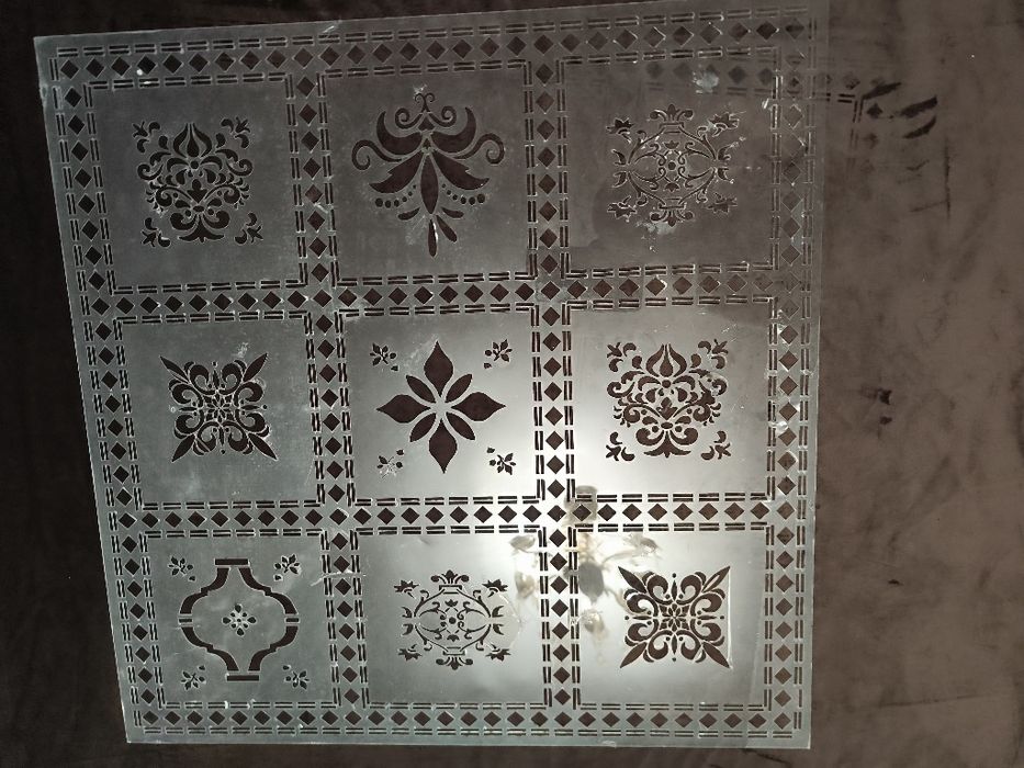 Трафарет для декора стен