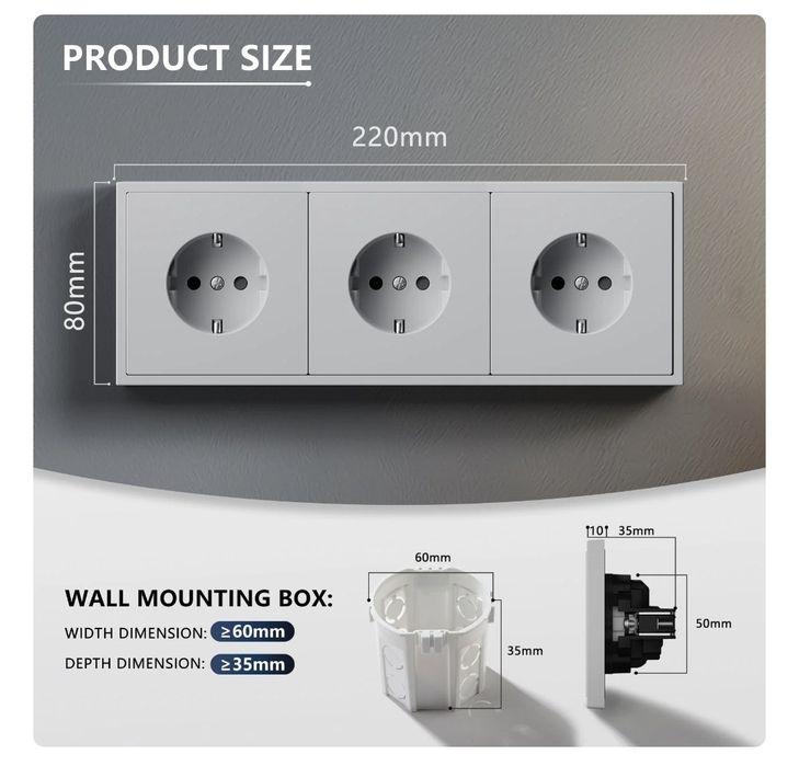 Priza 3 module BSEED