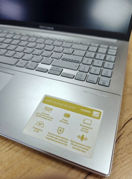 Ноутбук Asus VivoBook Go 15 | Intel Core i3 8ядер | 8гб ОЗУ