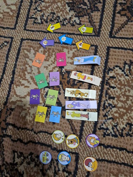 Cartonase scooby doo + masina misterelor